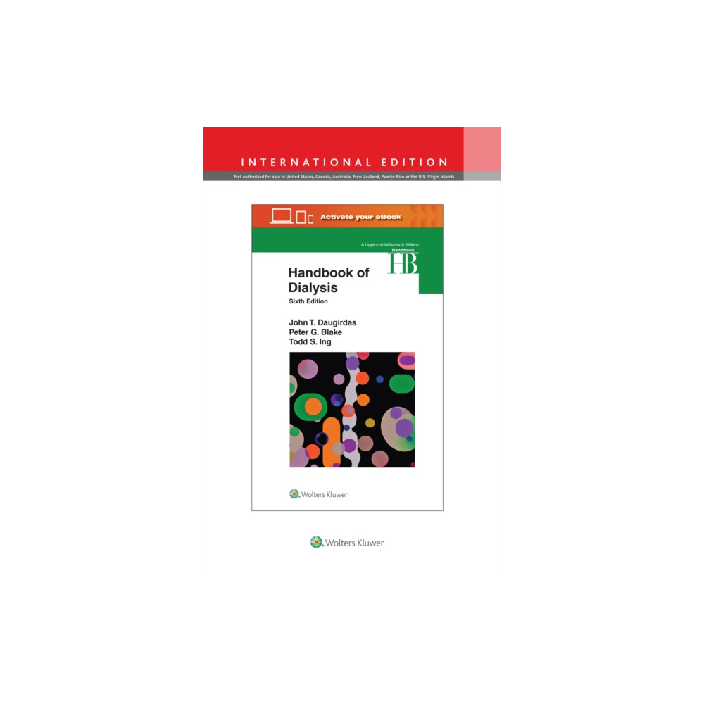 Produktbild för Handbook of Dialysis (häftad, eng)