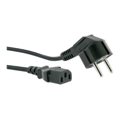 Schwaiger Schwaiger - strömkabel - power IEC 60320 C13 till power CEE 7/7 - 1.8 m