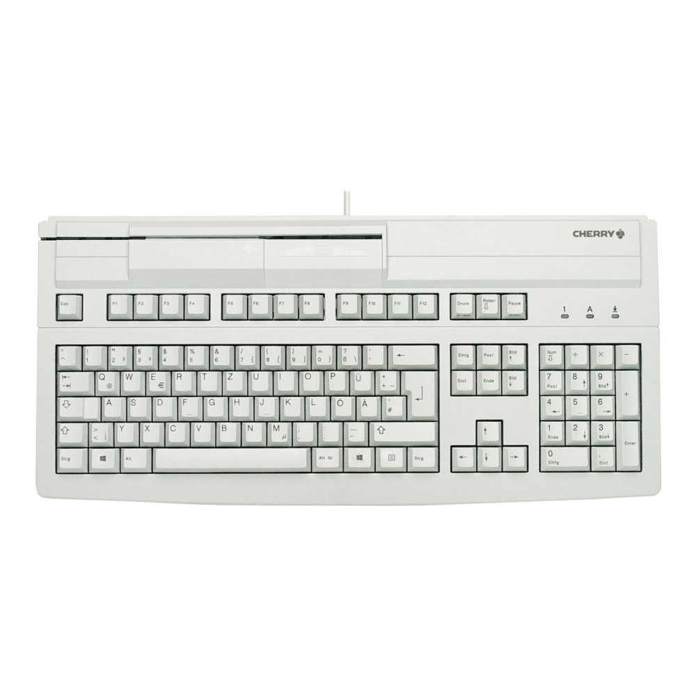 Produktbild för CHERRY MultiBoard V2 G80-8000 - tangentbord - tysk - ljusgrå Inmatningsenhet