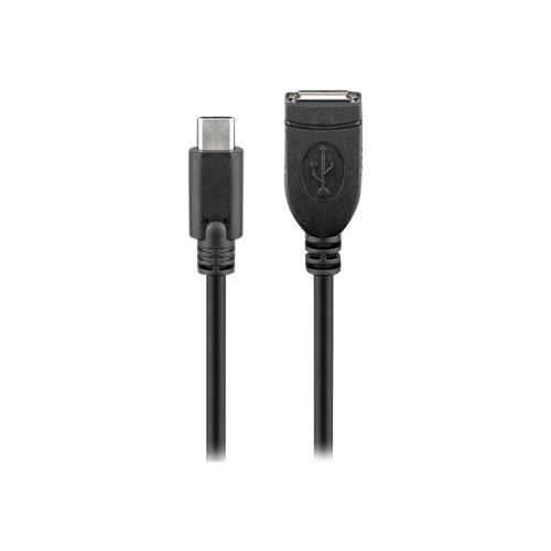Goobay goobay - USB typ C-förlängningskabel - USB till USB-C - 20 cm