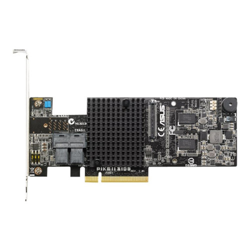 ASUSTeK COMPUTER ASUS PIKE II 3108-8i/240PD - kontrollerkort (RAID) - SATA 6Gb/s / SAS 12Gb/s - PCIe 3.0 x8