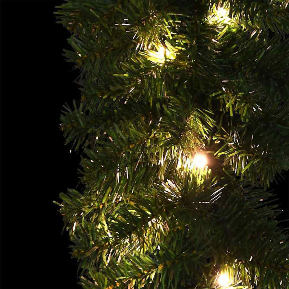 Produktbild för Julgirlander med 600 LED-lampor 2 pcs Grön PVC