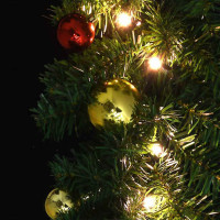 Produktbild för Julgirlander med 600 LED-lampor 2 pcs Grön PVC