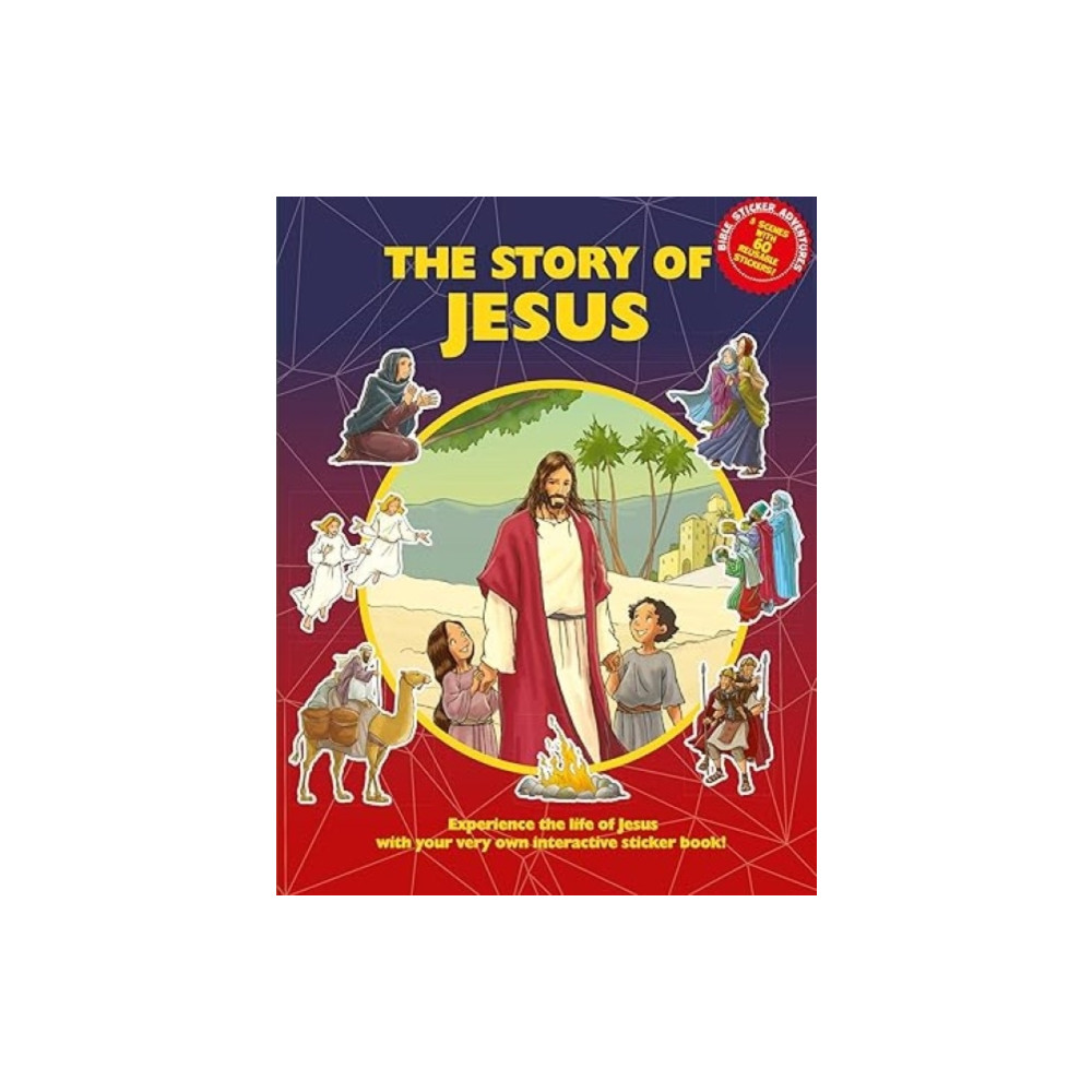 Produktbild för The Story of Jesus Sticker Book (häftad, eng)