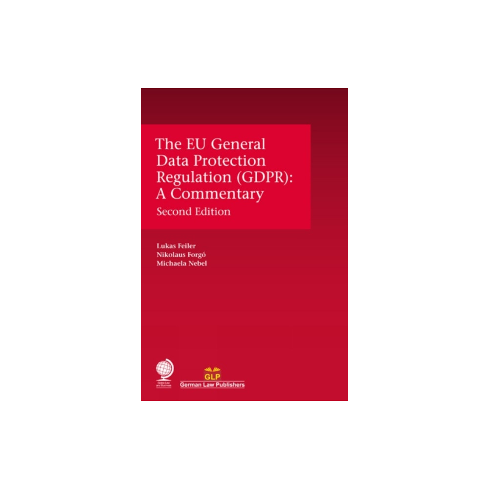 Produktbild för The EU General Data Protection Regulation (GDPR) (inbunden, eng)