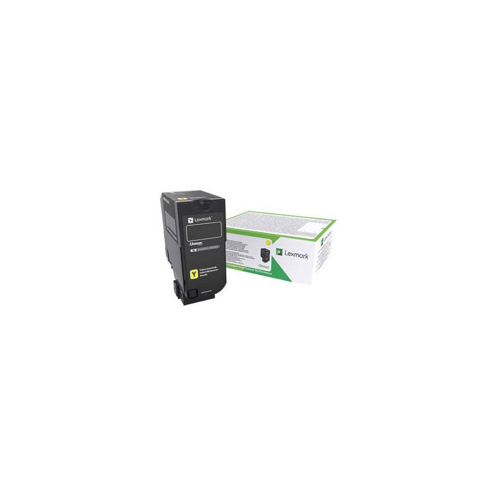 Produktbild för Lexmark - gul - original - tonerkassett - LCCP, Lexmark Corporate