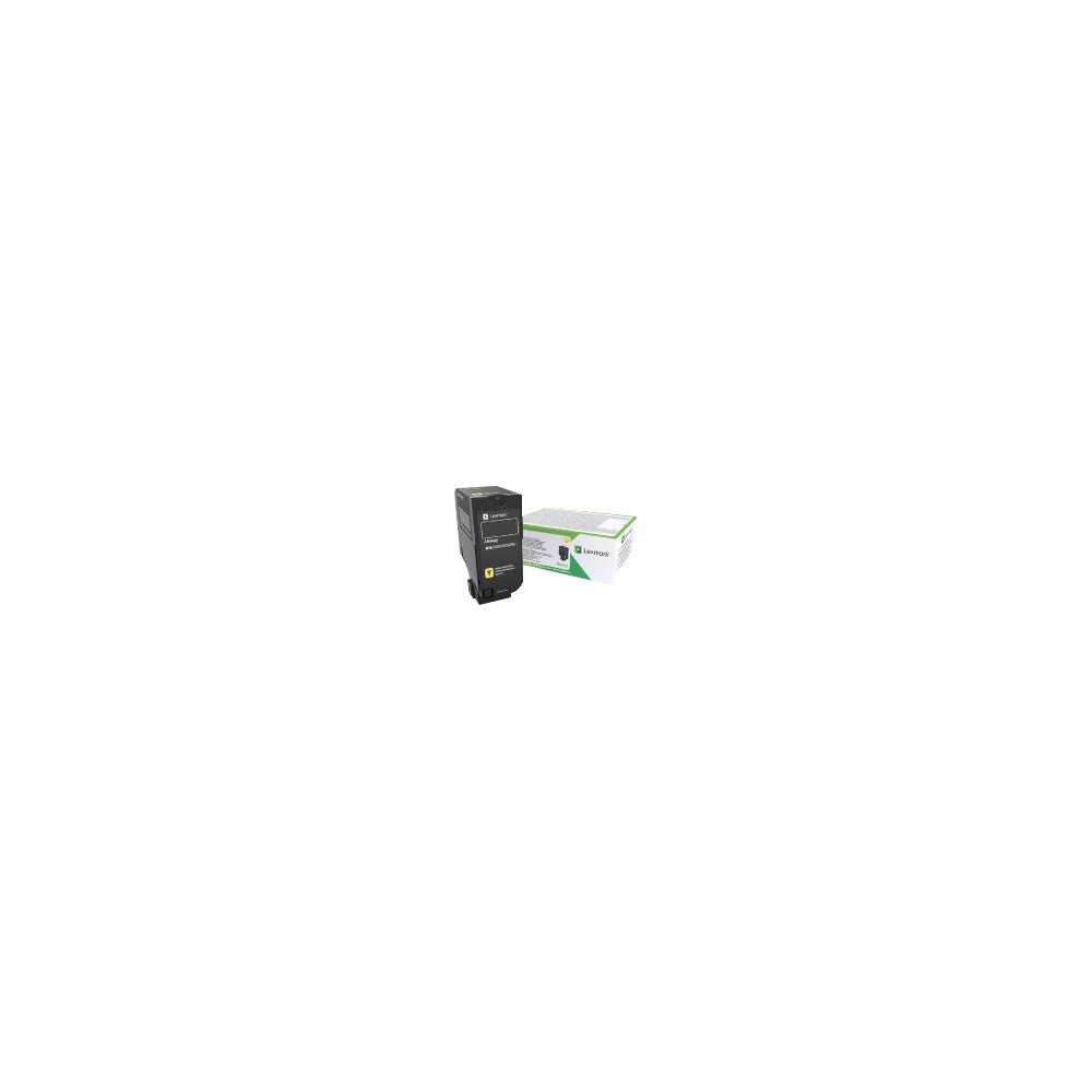 Produktbild för Lexmark - gul - original - tonerkassett - LCCP, Lexmark Corporate