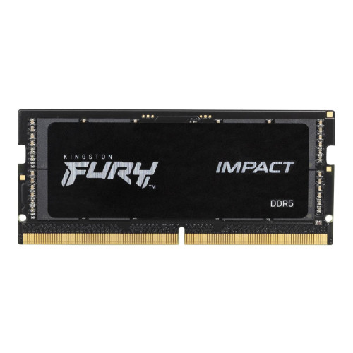 Kingston Technology Kingston FURY Impact - DDR5 - modul - 32 GB - SO DIMM 262-pin - 4800 MHz / PC5-38400 - ej buffrad