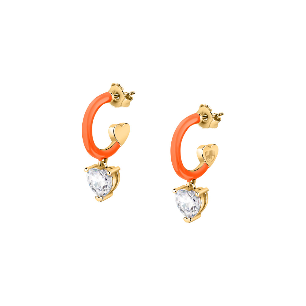 Produktbild för CHIARA FERRAGNI J19AVI13 - Earrings Dam (2.2CM)