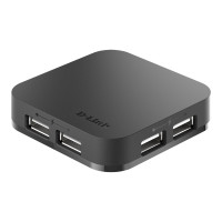 Produktbild för D-Link DUB H4 - hubb - 4 portar