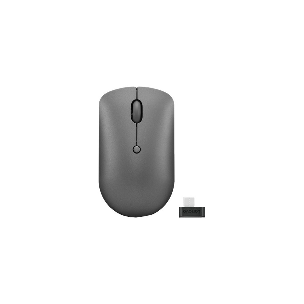 Produktbild för Lenovo 540 Wireless Compact - mus - kompakt - 2.4 GHz - åskmolnsgrå