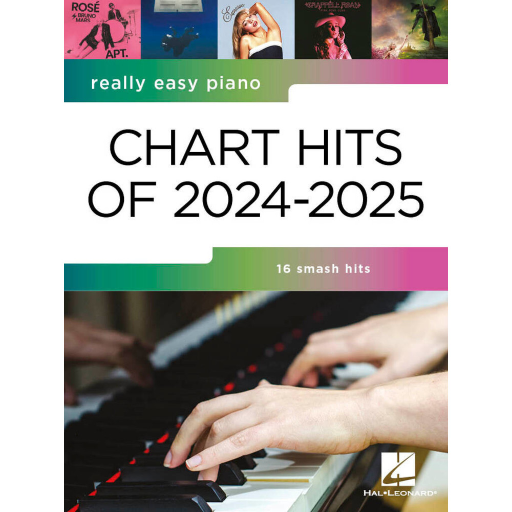Produktbild för Really Easy Piano: Chart Hits of 2024-2025 (häftad, eng)