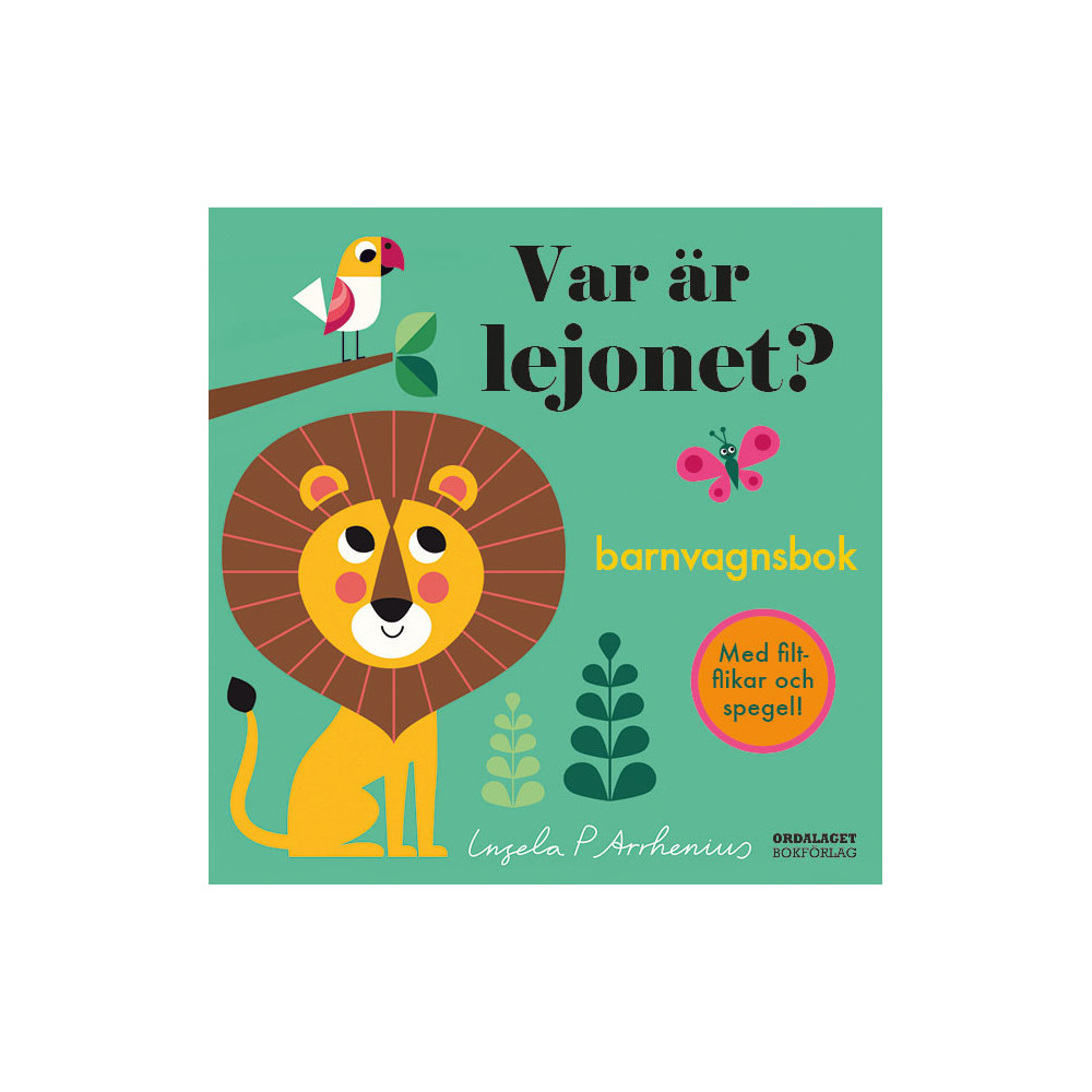 Produktbild för Var är lejonet (barnvagnsbok)