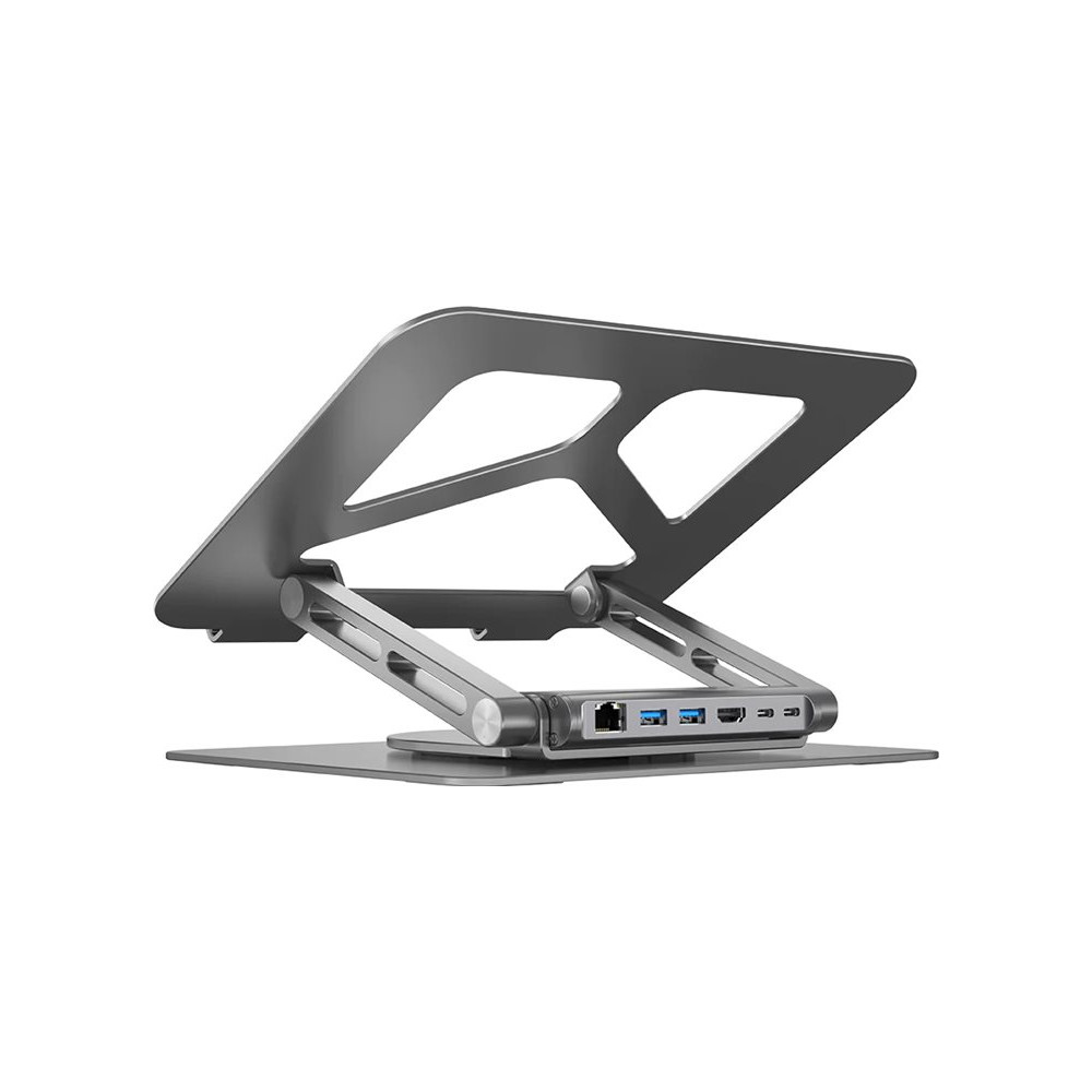 Produktbild för Unitek - dockningsstation - USB-C - HDMI - 1GbE