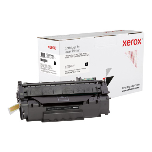 XEROX Everyday - svart - kompatibel - tonerkassett (alternativ för: HP Q5949A, HP Q7553A)