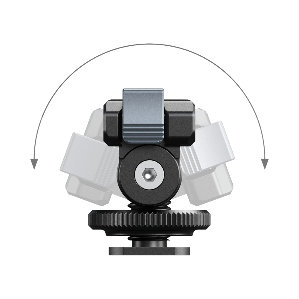 Produktbild för SmallRig 5436 Quick Release Support for DJI Osmo360 / Action 5 Pro / 4 / 3 with Cold Shoe Adapter