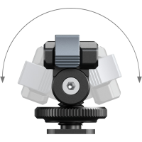 Produktbild för SmallRig 5436 Quick Release Support for DJI Osmo360 / Action 5 Pro / 4 / 3 with Cold Shoe Adapter