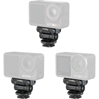 Produktbild för SmallRig 5436 Quick Release Support for DJI Osmo360 / Action 5 Pro / 4 / 3 with Cold Shoe Adapter