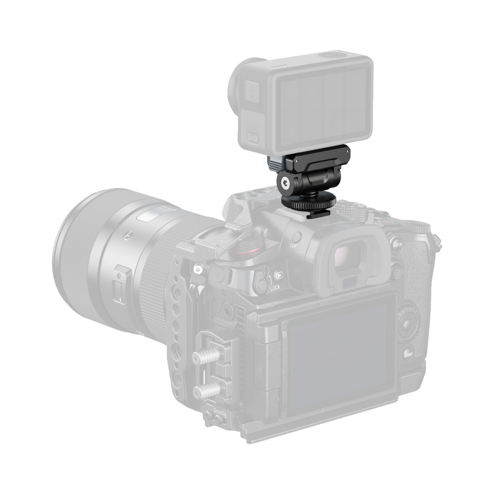 Produktbild för SmallRig 5436 Quick Release Support for DJI Osmo360 / Action 5 Pro / 4 / 3 with Cold Shoe Adapter