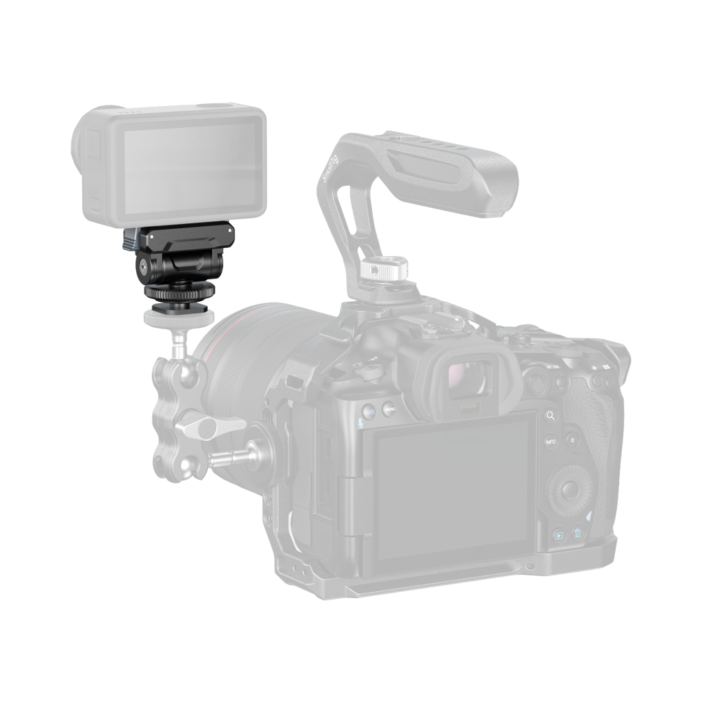 Produktbild för SmallRig 5436 Quick Release Support for DJI Osmo360 / Action 5 Pro / 4 / 3 with Cold Shoe Adapter