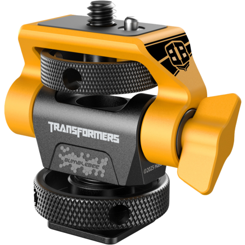 SMALLRIG SmallRig 5519 Swivel and Tilt Adjustable Monitor Support with Cold Shoe（BumbleBee Edition）