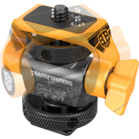 Produktbild för SmallRig 5519 Swivel and Tilt Adjustable Monitor Support with Cold Shoe（BumbleBee Edition）