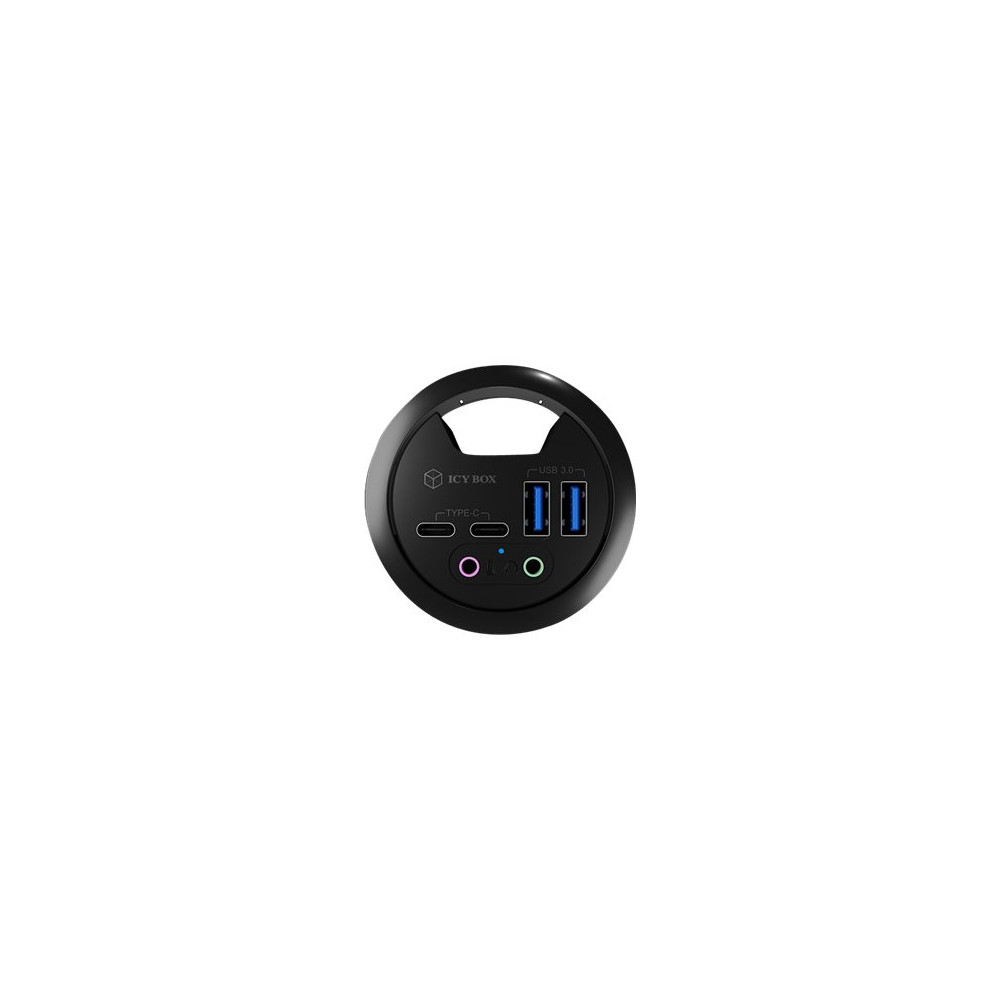 Produktbild för ICY BOX IB-HUB1403B - hubb - 4 portar