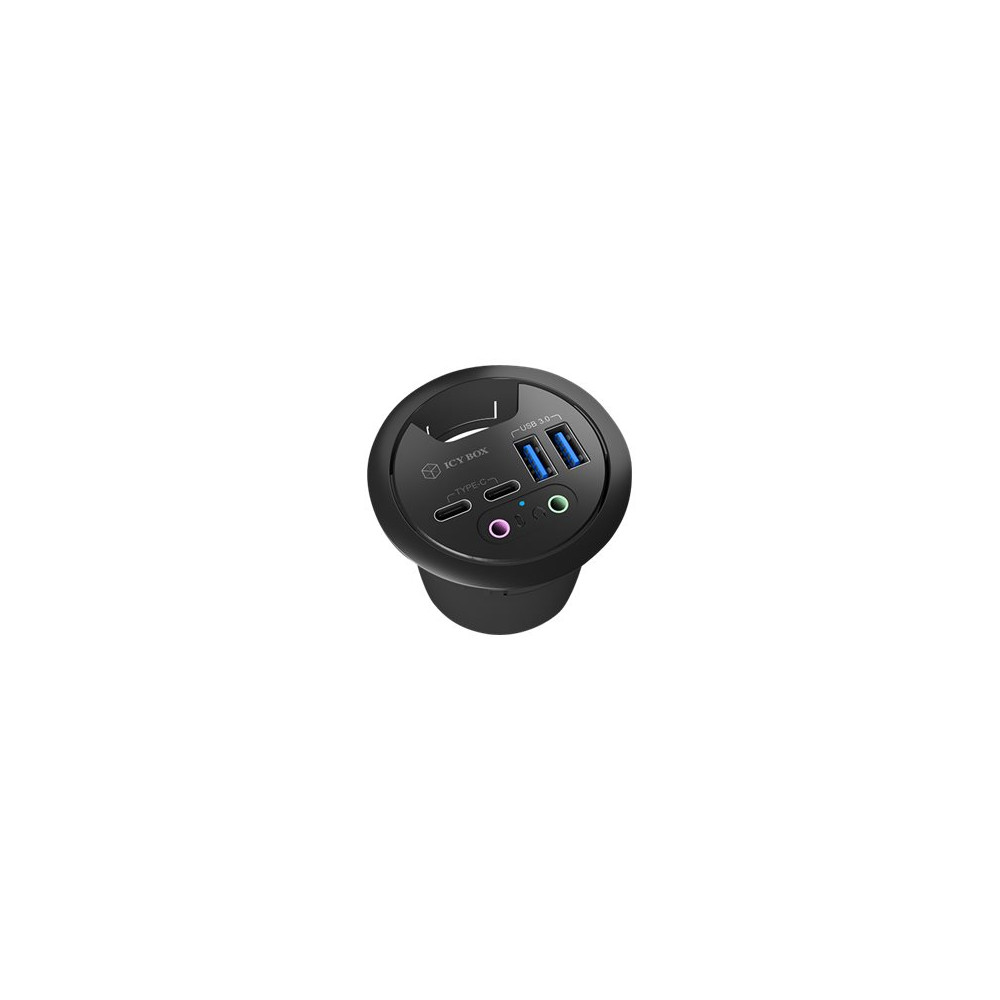 Produktbild för ICY BOX IB-HUB1403B - hubb - 4 portar