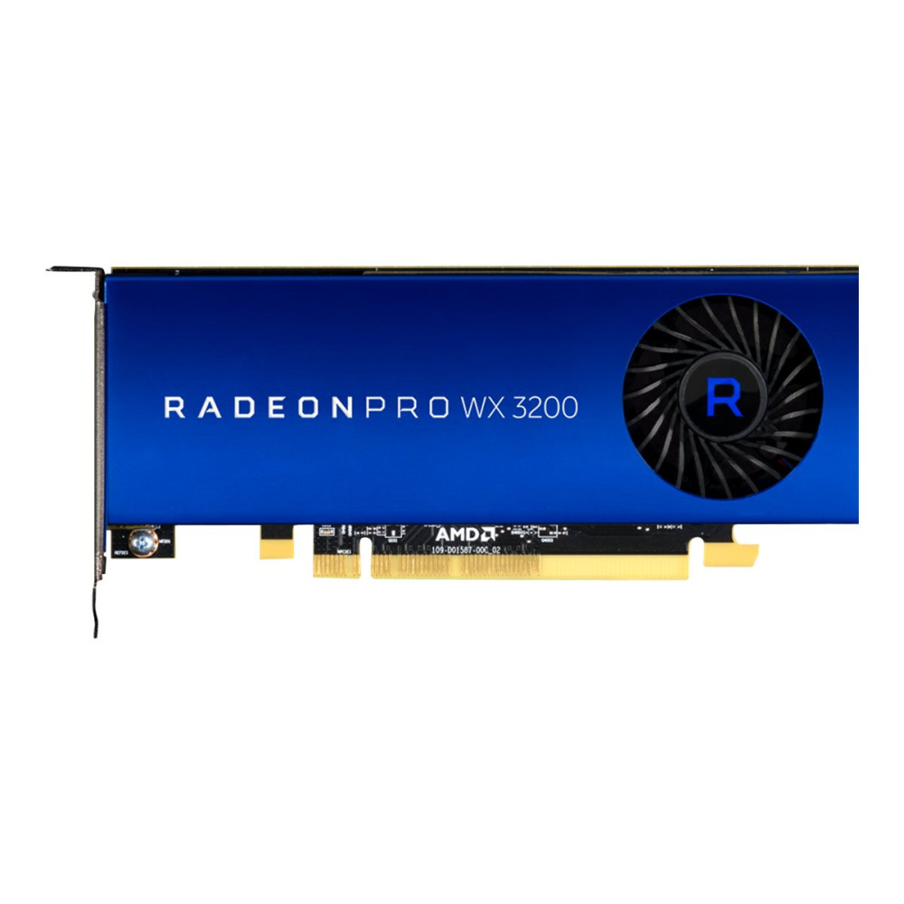 Produktbild för AMD Radeon Pro WX 3200 - grafikkort - Radeon Pro WX 3200 - 4 GB