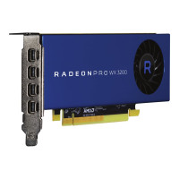 Produktbild för AMD Radeon Pro WX 3200 - grafikkort - Radeon Pro WX 3200 - 4 GB