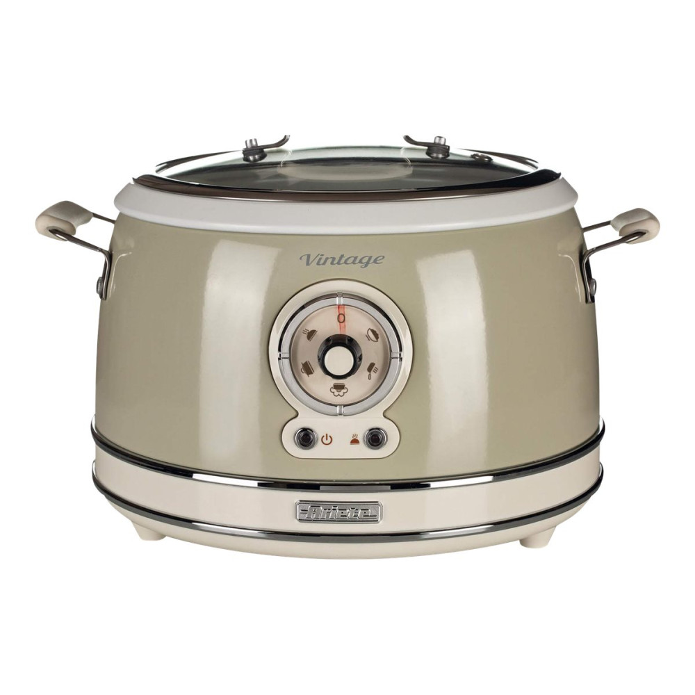 Produktbild för Ariete Vintage 2904 - riskokare/långsam kokare - beige