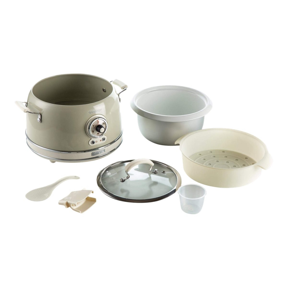 Produktbild för Ariete Vintage 2904 - riskokare/långsam kokare - beige