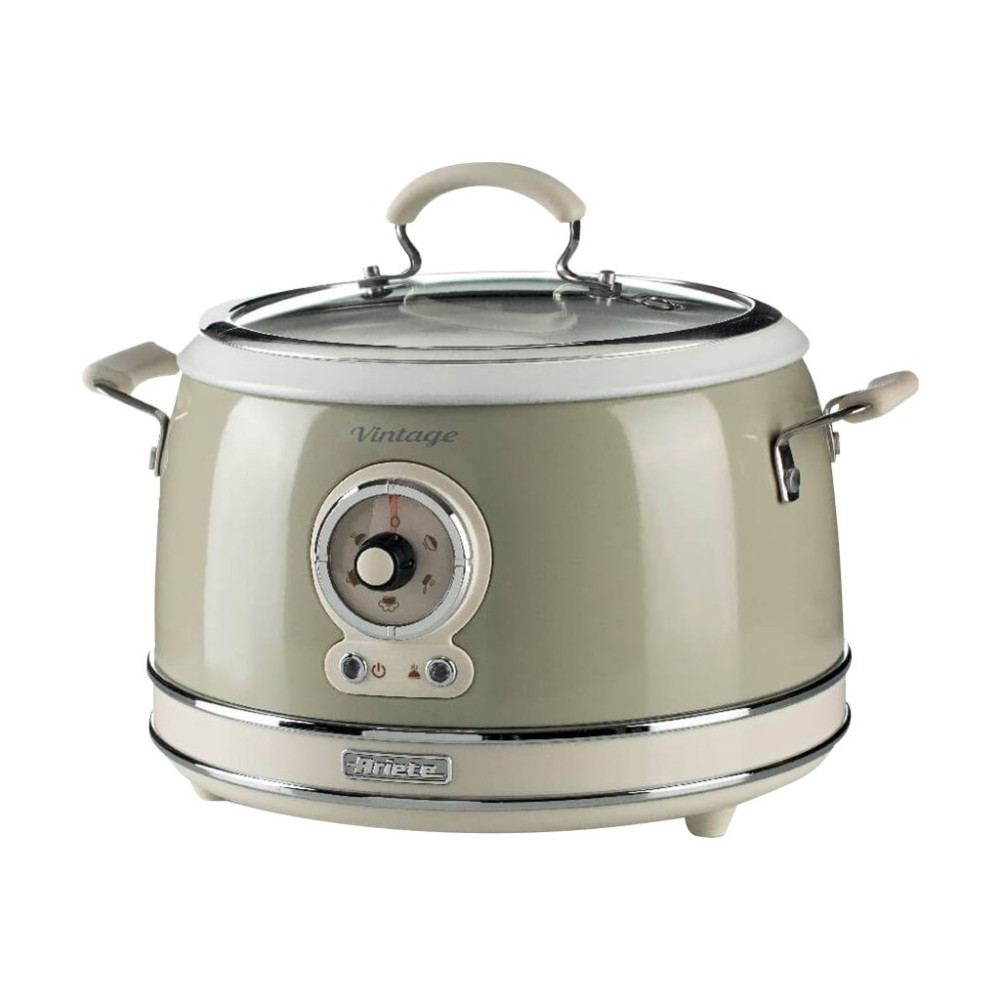 Produktbild för Ariete Vintage 2904 - riskokare/långsam kokare - beige