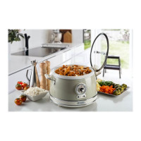 Produktbild för Ariete Vintage 2904 - riskokare/långsam kokare - beige
