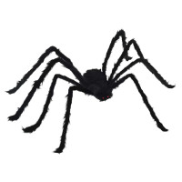 Produktbild för Halloween-spindel dekoration med nät 4 pcs Svart och vit