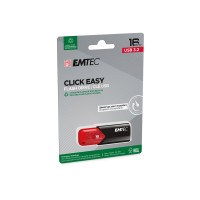 Produktbild för EMTEC B110 Click Easy 3.2 - USB flash-enhet - 16 GB