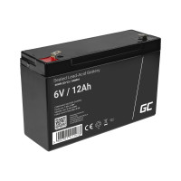Produktbild för Green Cell - UPS-batteri - Förseglat med blysyra (SLA) - 12 Ah
