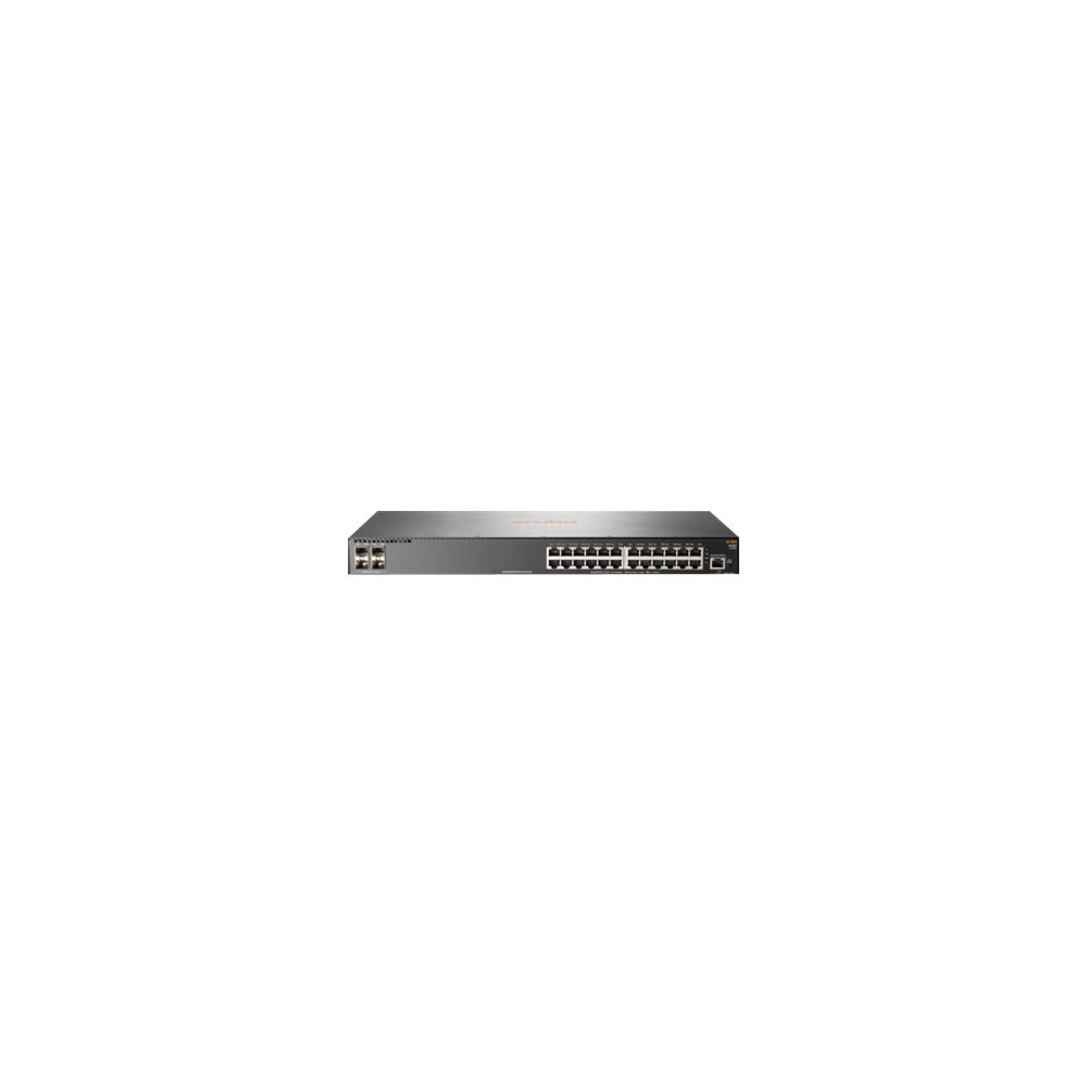 Produktbild för HPE Aruba 2930F 24G 4SFP+ - switch - 24 portar - Administrerad - rackmonterbar