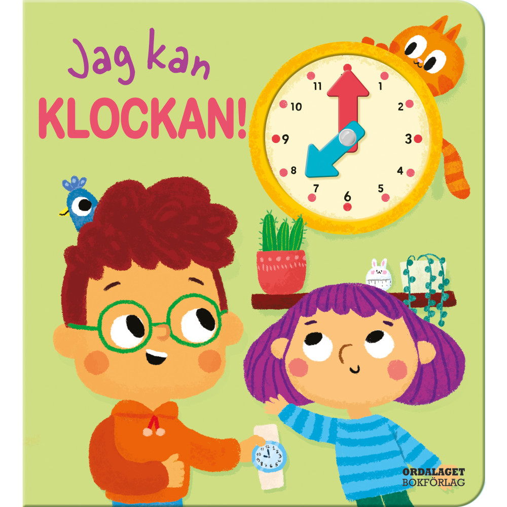 Produktbild för Jag kan klockan (bok, board book)