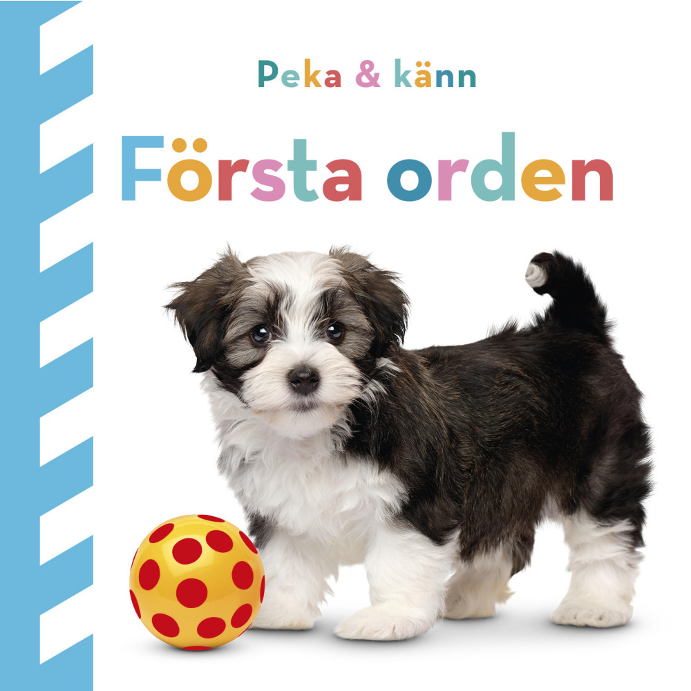 Produktbild för Peka och känn : Första orden (bok, board book)