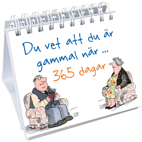 Linda Macfarlane Du vet att du är gammal när ... 365 dagar (bok, spiral)