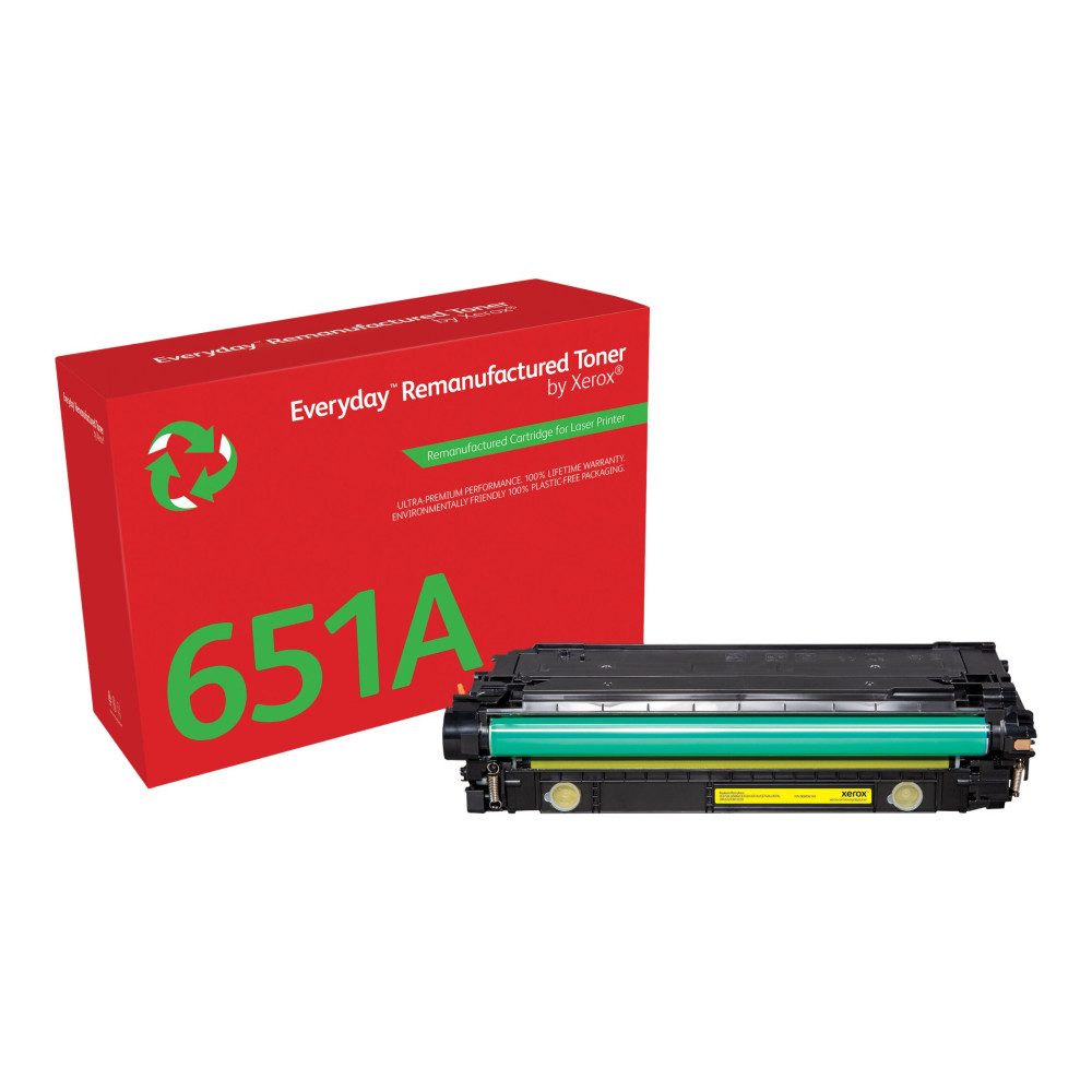 Produktbild för Everyday - gul - kompatibel - tonerkassett (alternativ för: HP 307A, HP 650A, HP 651A)