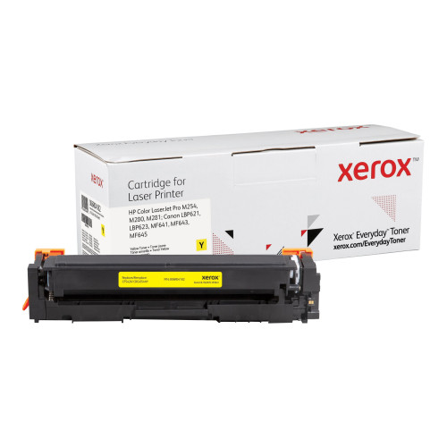 XEROX Everyday - gul - kompatibel - tonerkassett (alternativ för: Canon CRG-054HY, HP 203X)