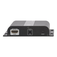 Produktbild för DIGITUS Professional 4K HDMI Extender via CAT / IP (receiver unit) - video/ljud/infraröd förlängare - HDMI