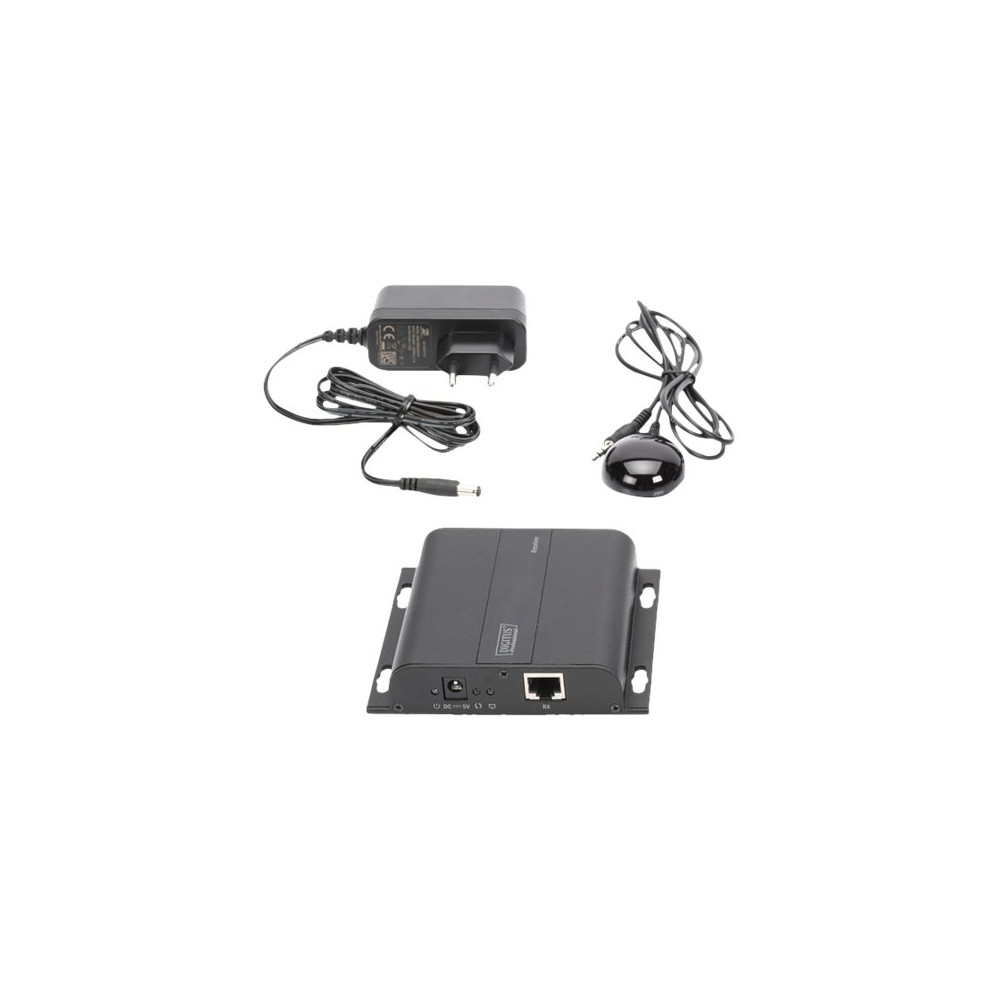 Produktbild för DIGITUS Professional 4K HDMI Extender via CAT / IP (receiver unit) - video/ljud/infraröd förlängare - HDMI