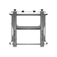 Produktbild för Multibrackets M Public Video Wall Mount Push Max 90kg monteringssats - för platt panel - svart