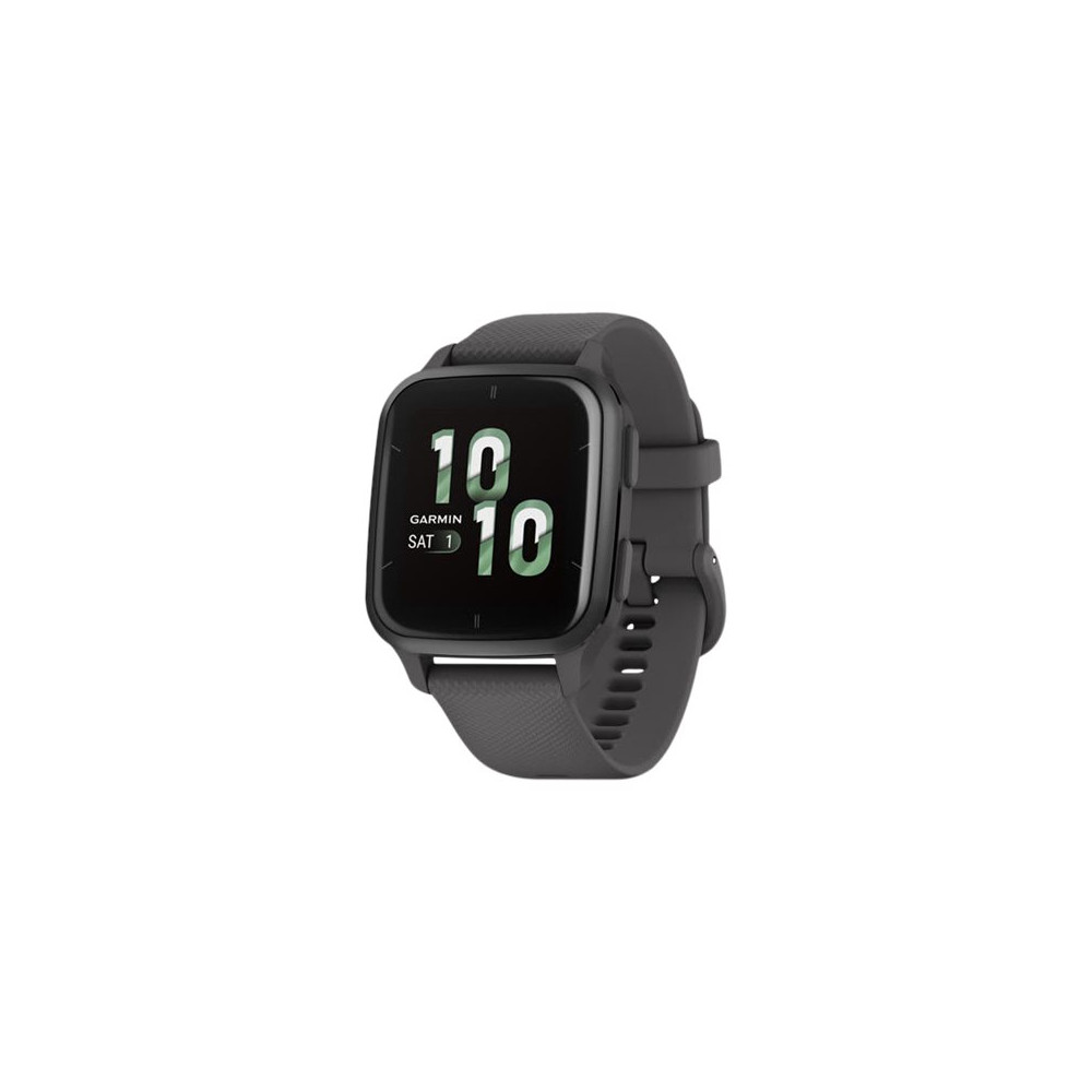 Produktbild för Garmin Venu Sq 2 - skuggrå - smart klocka med band - skuggrå