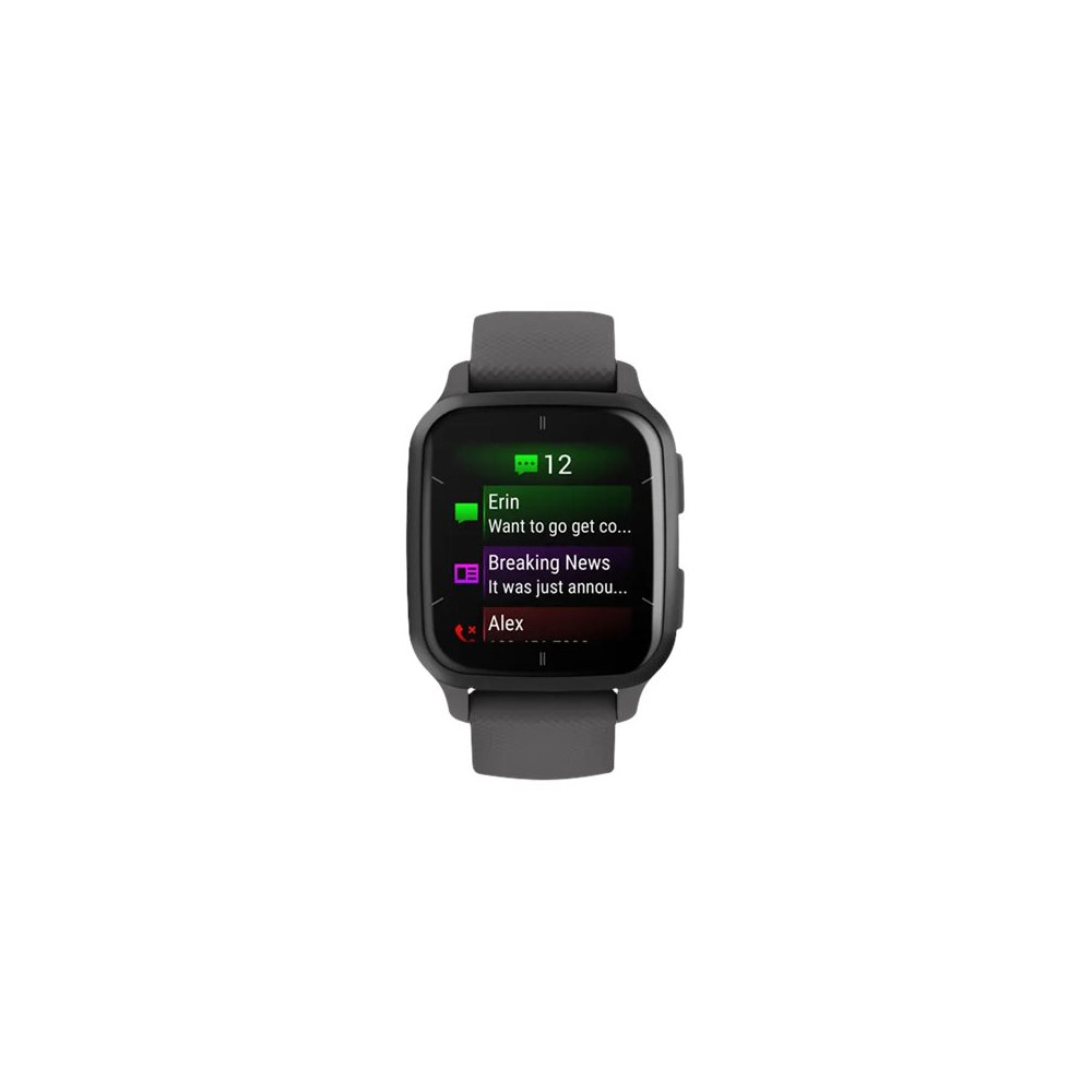 Produktbild för Garmin Venu Sq 2 - skuggrå - smart klocka med band - skuggrå