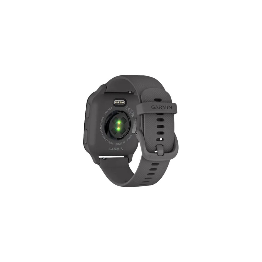 Produktbild för Garmin Venu Sq 2 - skuggrå - smart klocka med band - skuggrå