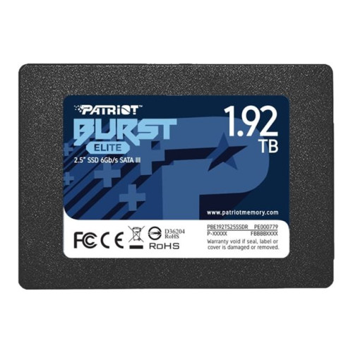 Patriot Memory Patriot Burst Elite - SSD - 1.92 TB - SATA 6Gb/s